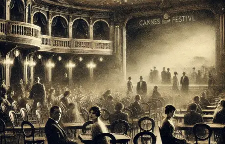 Festiwal w Cannes grafika AI