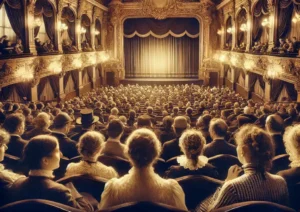 Pierwszy filmowy w Krakowie - Grafika AI