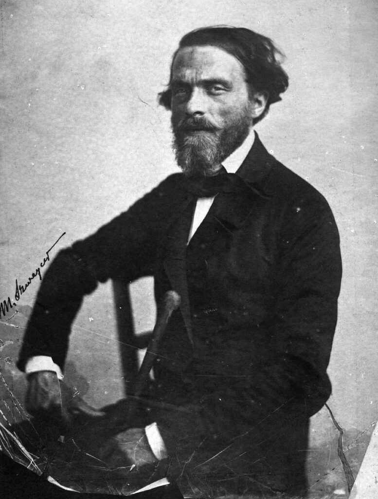 Fotografia portretowa Cypriana Kamila Norwida autorstwa Michała Szweycera