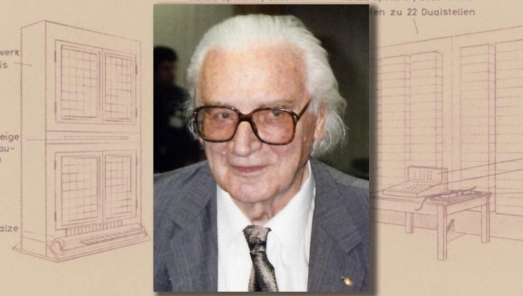 Konrad Zuse w 1992 roku