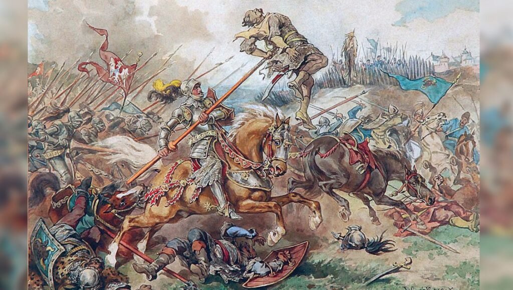 Cherubin Gniewosz w bitwie pod Suczawą w 1497 roku