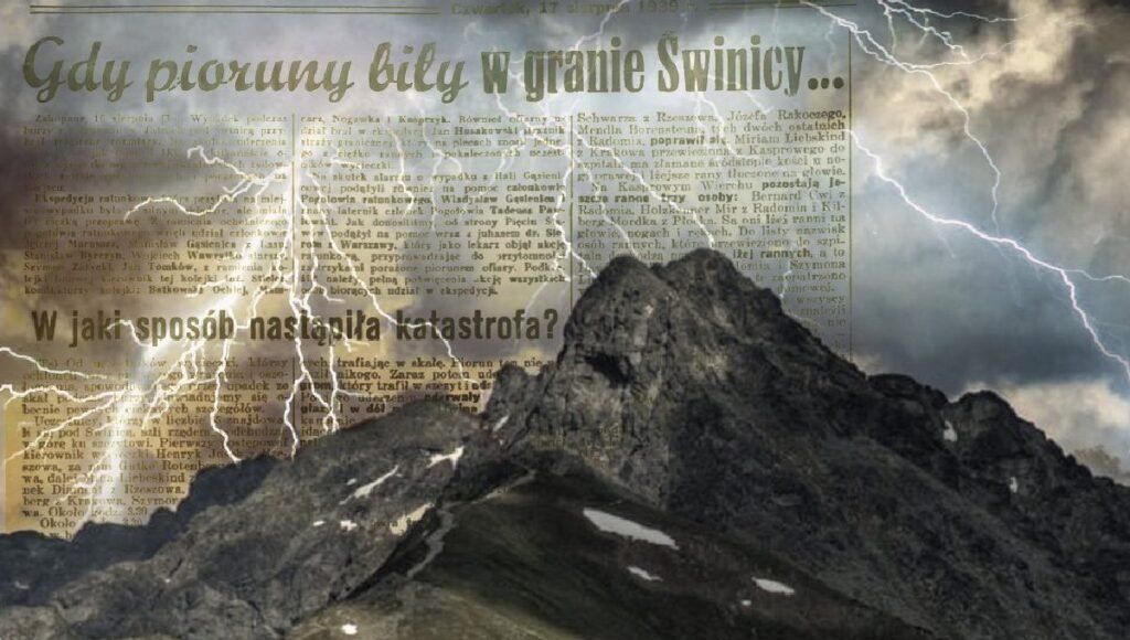 Burza nad Świnicą.