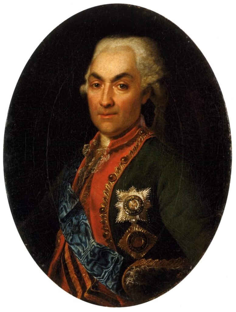 Dmitrij Lewicki, ,,Portret feldmarszałka Nikołaja Repnina"