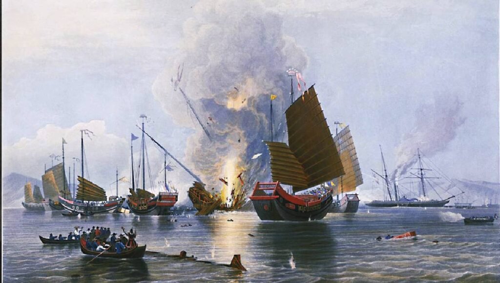 Chiny oddają Hongkong Brytyjczykom