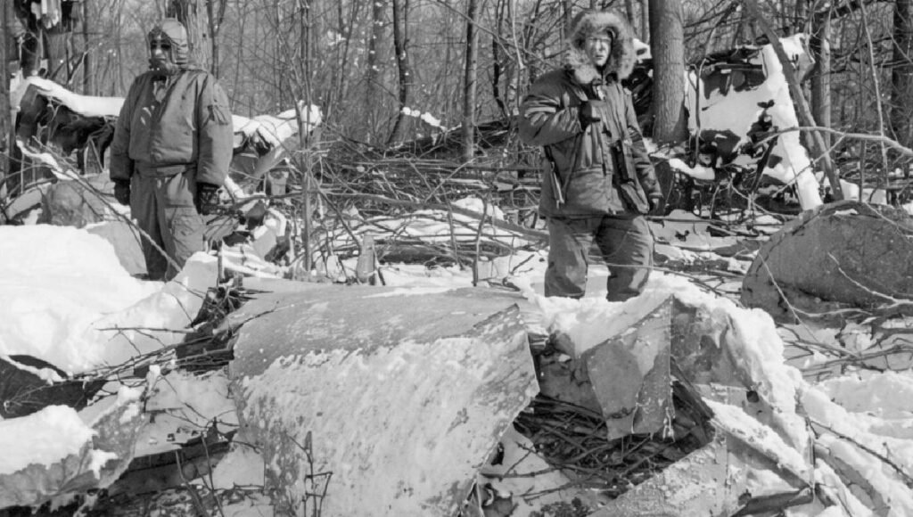 katastrofa bombowca B-52 z bronią jądrową