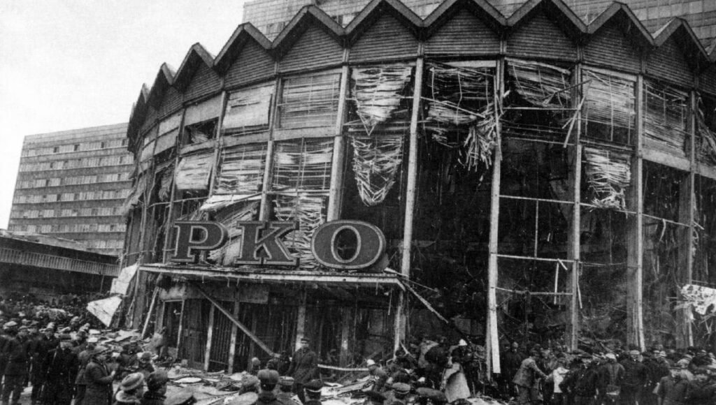 wybuch gazu w warszawskiej Rotundzie